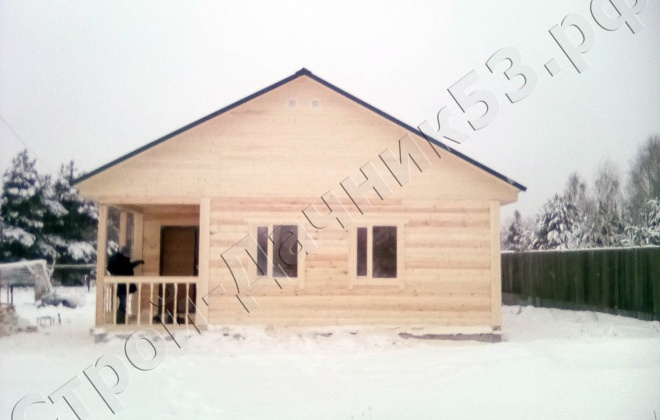 4 брусовой дом од-11, 9×9, 81 м², вологодская область, посёлок кадуй (5)